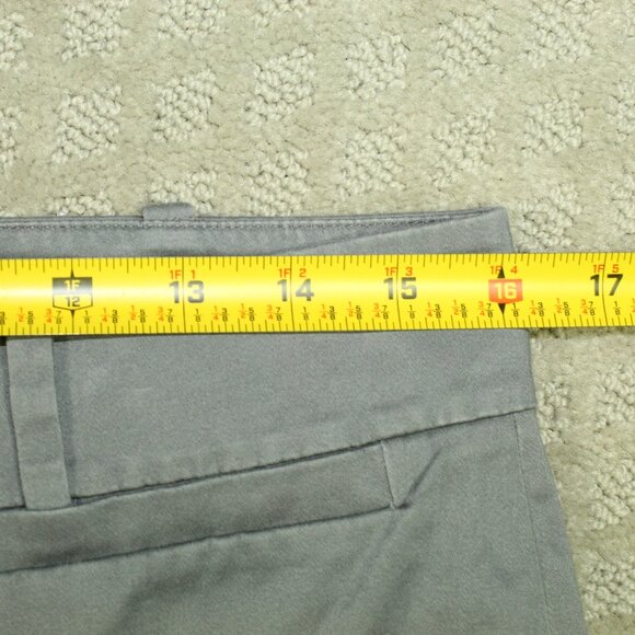 Ann Taylor Signature Women's 10 Grey Chino Wide Leg Pants - Picture 6 of 6